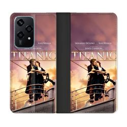Housse cuir portefeuille Pour Honor 200 Lite 5G Titanic