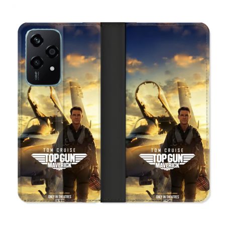 Housse cuir portefeuille Pour Honor 200 Lite 5G Top Gun