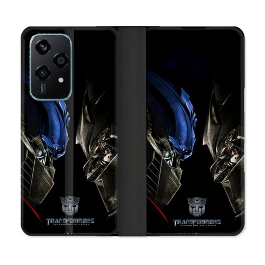 Housse cuir portefeuille Pour Honor 200 Lite 5G Transformers