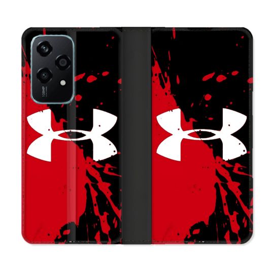 Housse cuir portefeuille Pour Honor 200 Lite 5G Under Armour