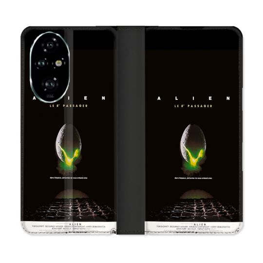 Housse cuir portefeuille Pour Honor 200 Pro 5G Alien Affiche