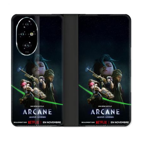 Housse cuir portefeuille Pour Honor 200 Pro 5G Arcane Affiche