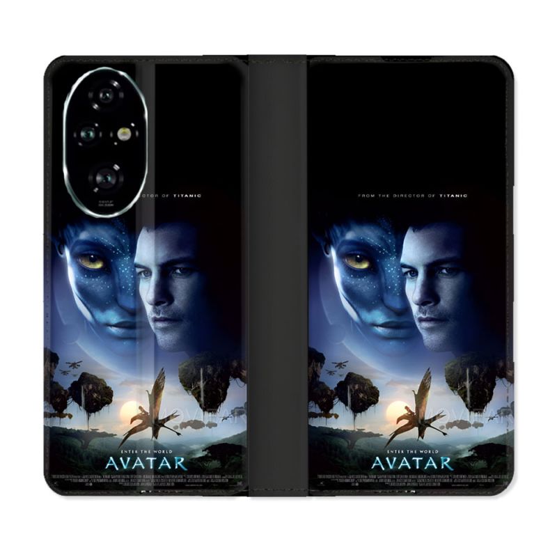 Housse cuir portefeuille Pour Honor 200 Pro 5G Avatar