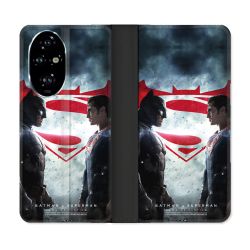 Housse cuir portefeuille Pour Honor 200 Pro 5G Batman VS Superman