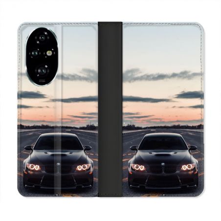 Housse cuir portefeuille Pour Honor 200 Pro 5G BMW Serie