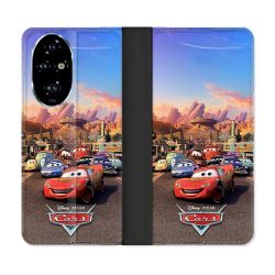 Housse cuir portefeuille Pour Honor 200 Pro 5G Cars Affiche