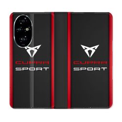 Housse cuir portefeuille Pour Honor 200 Pro 5G Cupra