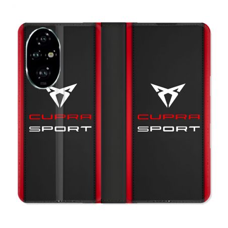 Housse cuir portefeuille Pour Honor 200 Pro 5G Cupra