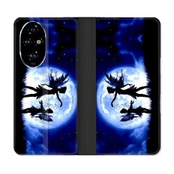 Housse cuir portefeuille Pour Honor 200 Pro 5G Fantastique Fee Lune