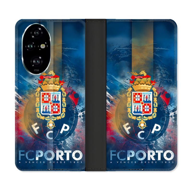 Housse cuir portefeuille Pour Honor 200 Pro 5G Foot FC Porto