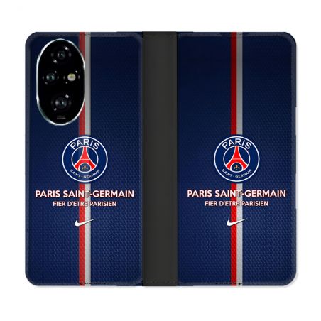 Housse cuir portefeuille Pour Honor 200 Pro 5G Foot PSG Fier