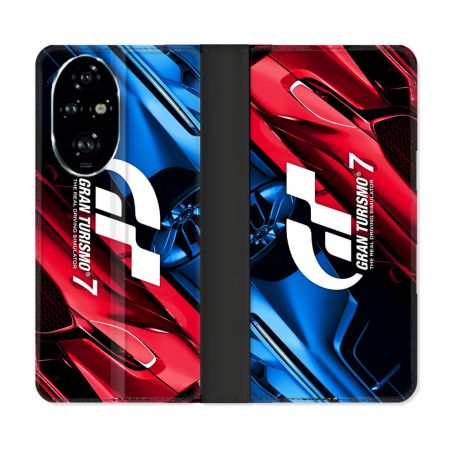 Housse cuir portefeuille Pour Honor 200 Pro 5G Gran Turismo