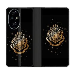 Housse cuir portefeuille Pour Honor 200 Pro 5G Harry Potter Poudlard