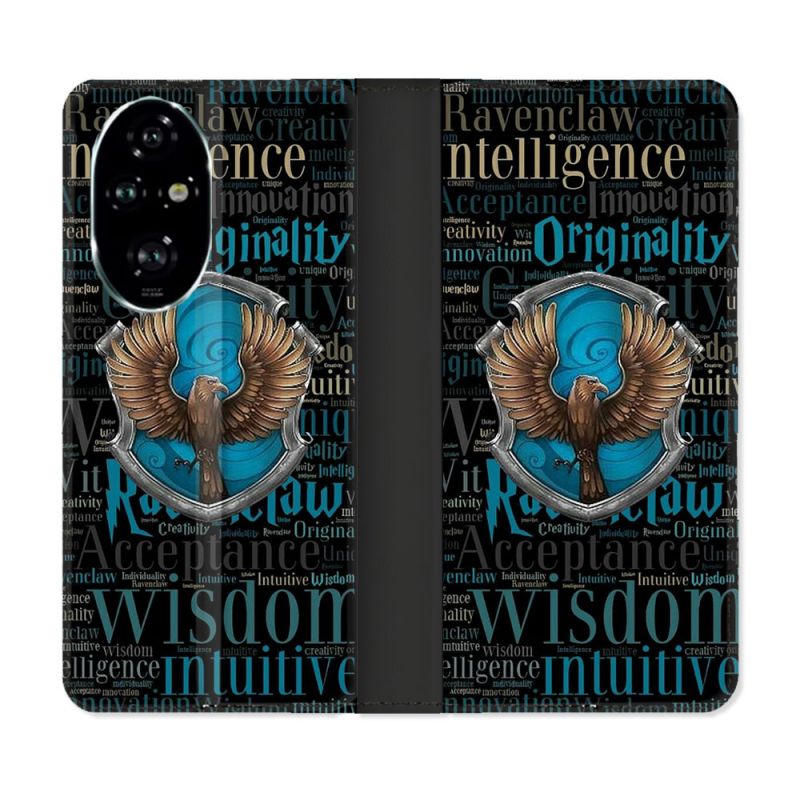 Housse cuir portefeuille Pour Honor 200 Pro 5G Harry Potter Serdaigle