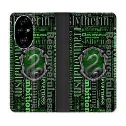 Housse cuir portefeuille Pour Honor 200 Pro 5G Harry Potter Serpentar