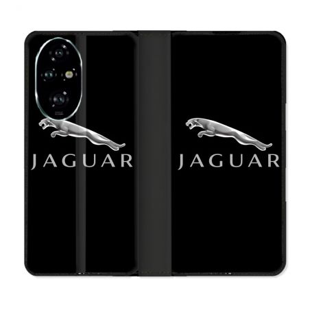 Housse cuir portefeuille Pour Honor 200 Pro 5G Jaguar