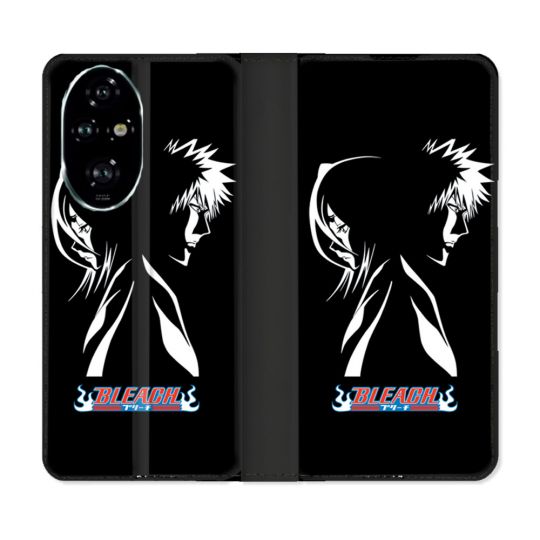 Housse cuir portefeuille Pour Honor 200 Pro 5G Manga Bleach Duo