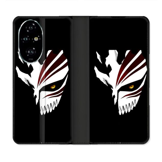 Housse cuir portefeuille Pour Honor 200 Pro 5G Manga Bleach Masque