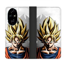Housse cuir portefeuille Pour Honor 200 Pro 5G Manga Dragon Ball Sangoku Portrait