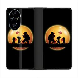 Housse cuir portefeuille Pour Honor 200 Pro 5G Manga Dragon Ball Vintage