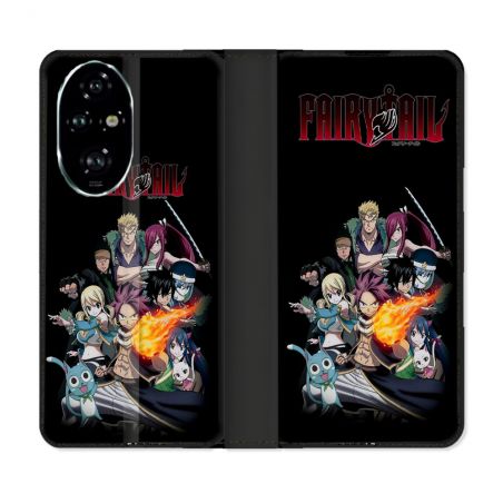 Housse cuir portefeuille Pour Honor 200 Pro 5G Manga Fairy Tail Logo Team