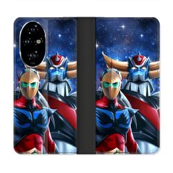 Housse cuir portefeuille Pour Honor 200 Pro 5G Manga Goldorak
