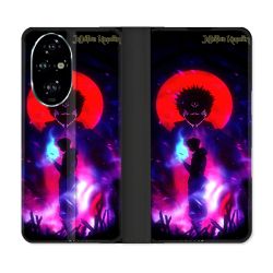 Housse cuir portefeuille Pour Honor 200 Pro 5G Manga Jujutsu Kaisen Itadori Sukuna
