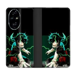 Housse cuir portefeuille Pour Honor 200 Pro 5G Manga My Hero Academia Deku