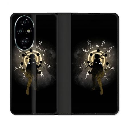 Housse cuir portefeuille Pour Honor 200 Pro 5G Manga Naruto Sage