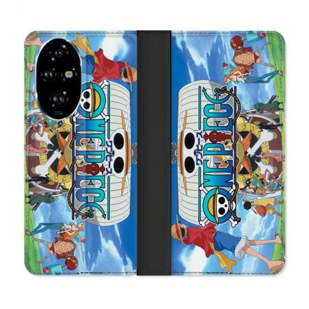 Housse cuir portefeuille Pour Honor 200 Pro 5G Manga One Piece Sunny