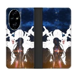 Housse cuir portefeuille Pour Honor 200 Pro 5G Manga SAO sword Art Online Asuna