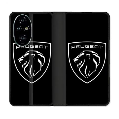 Housse cuir portefeuille Pour Honor 200 Pro 5G Peugeot