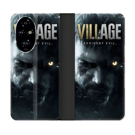 Housse cuir portefeuille Pour Honor 200 Pro 5G Resident Evil