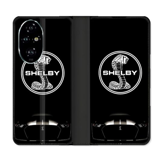 Housse cuir portefeuille Pour Honor 200 Pro 5G Shelby