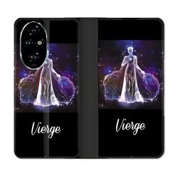 Housse cuir portefeuille Pour Honor 200 Pro 5G Signe Zodiaque 2 Vierge