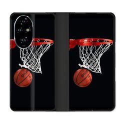 Housse cuir portefeuille Pour Honor 200 Pro 5G Sport Basket Panier