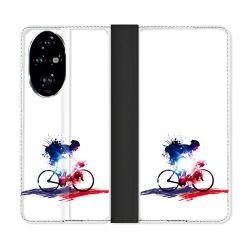 Housse cuir portefeuille Pour Honor 200 Pro 5G Sport Cyclisme France