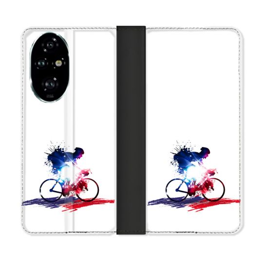 Housse cuir portefeuille Pour Honor 200 Pro 5G Sport Cyclisme France