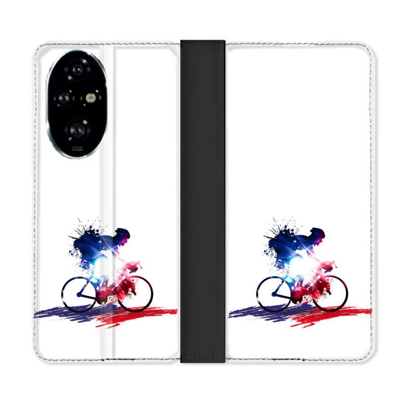 Housse cuir portefeuille Pour Honor 200 Pro 5G Sport Cyclisme France