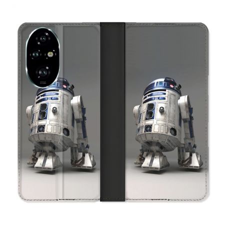 Housse cuir portefeuille Pour Honor 200 Pro 5G Star Wars - R2D2