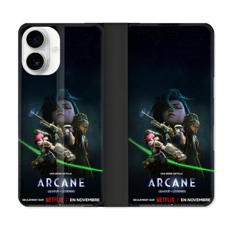 Housse cuir portefeuille Pour Iphone 17 Arcane Affiche