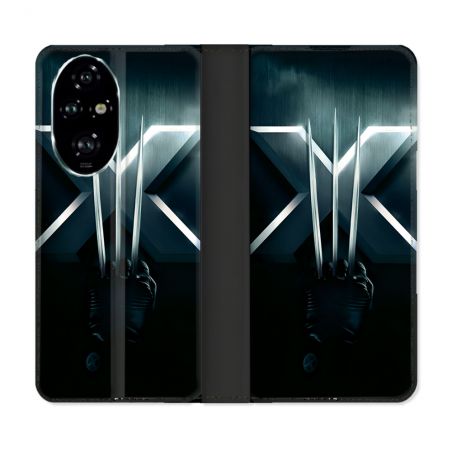 Housse cuir portefeuille Pour Honor 200 Pro 5G Xmen