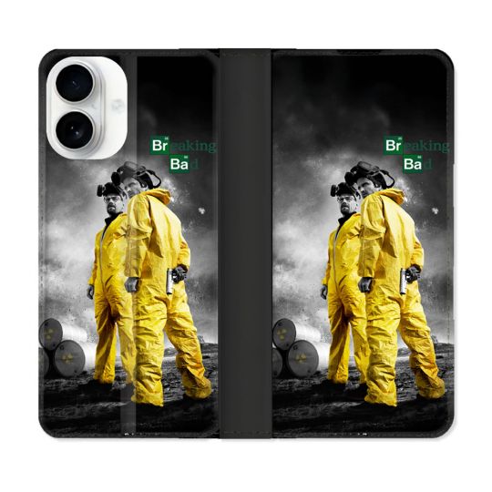 Housse cuir portefeuille Pour Iphone 17 Breaking Bad Affiche