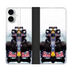 Housse cuir portefeuille Pour Iphone 17 Formule 1 F1 Red Bull