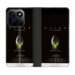 Housse cuir portefeuille Pour Honor 200 Smart 5G Alien Affiche