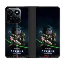 Housse cuir portefeuille Pour Honor 200 Smart 5G Arcane Affiche