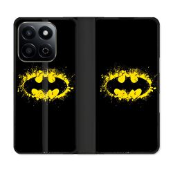 Housse cuir portefeuille Pour Honor 200 Smart 5G Batman Logo
