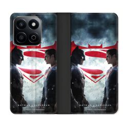 Housse cuir portefeuille Pour Honor 200 Smart 5G Batman VS Superman