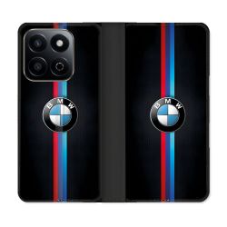 Housse cuir portefeuille Pour Honor 200 Smart 5G BMW Logo