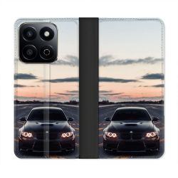 Housse cuir portefeuille Pour Honor 200 Smart 5G BMW Serie